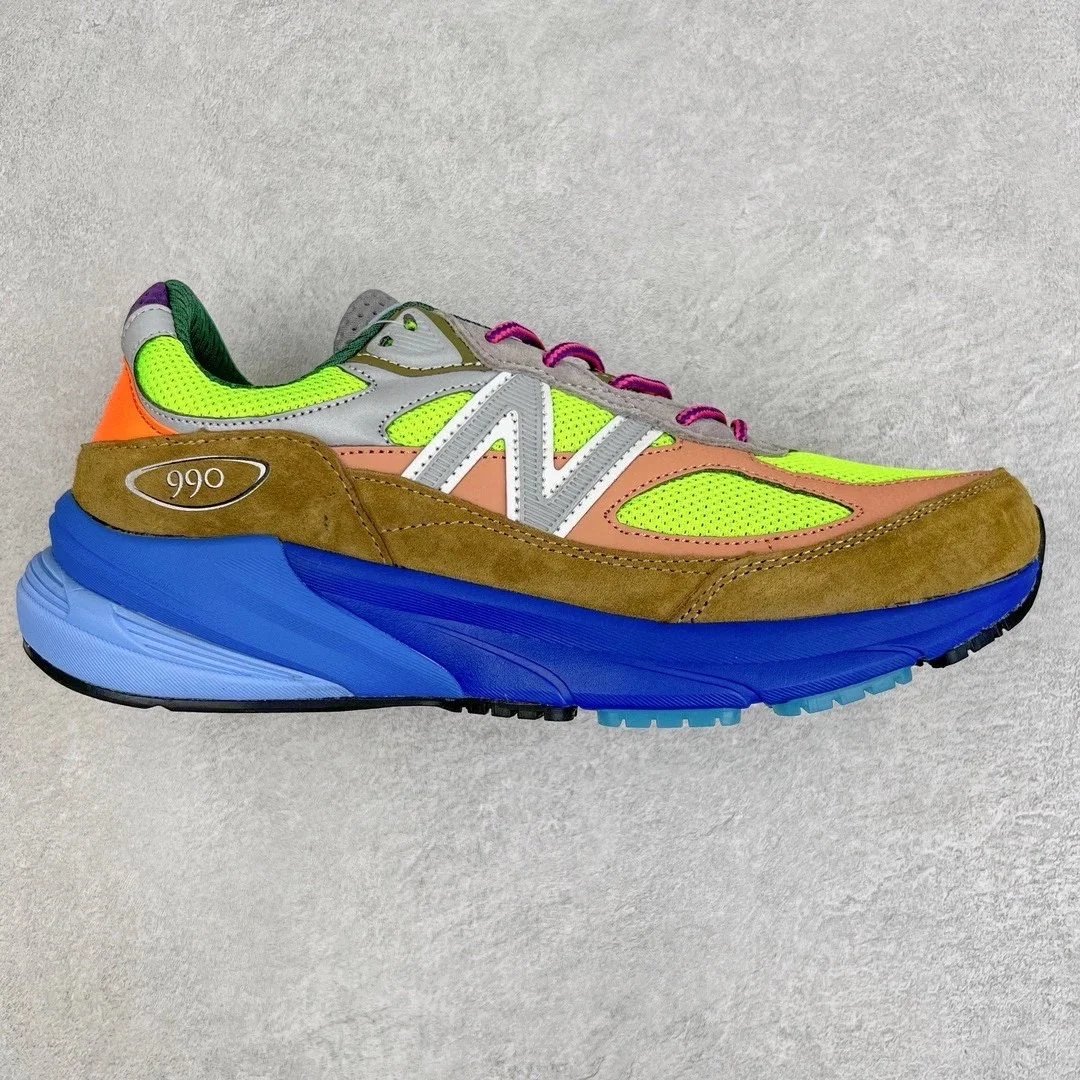 New Balance Sneakers 990v6 — Blue green brown