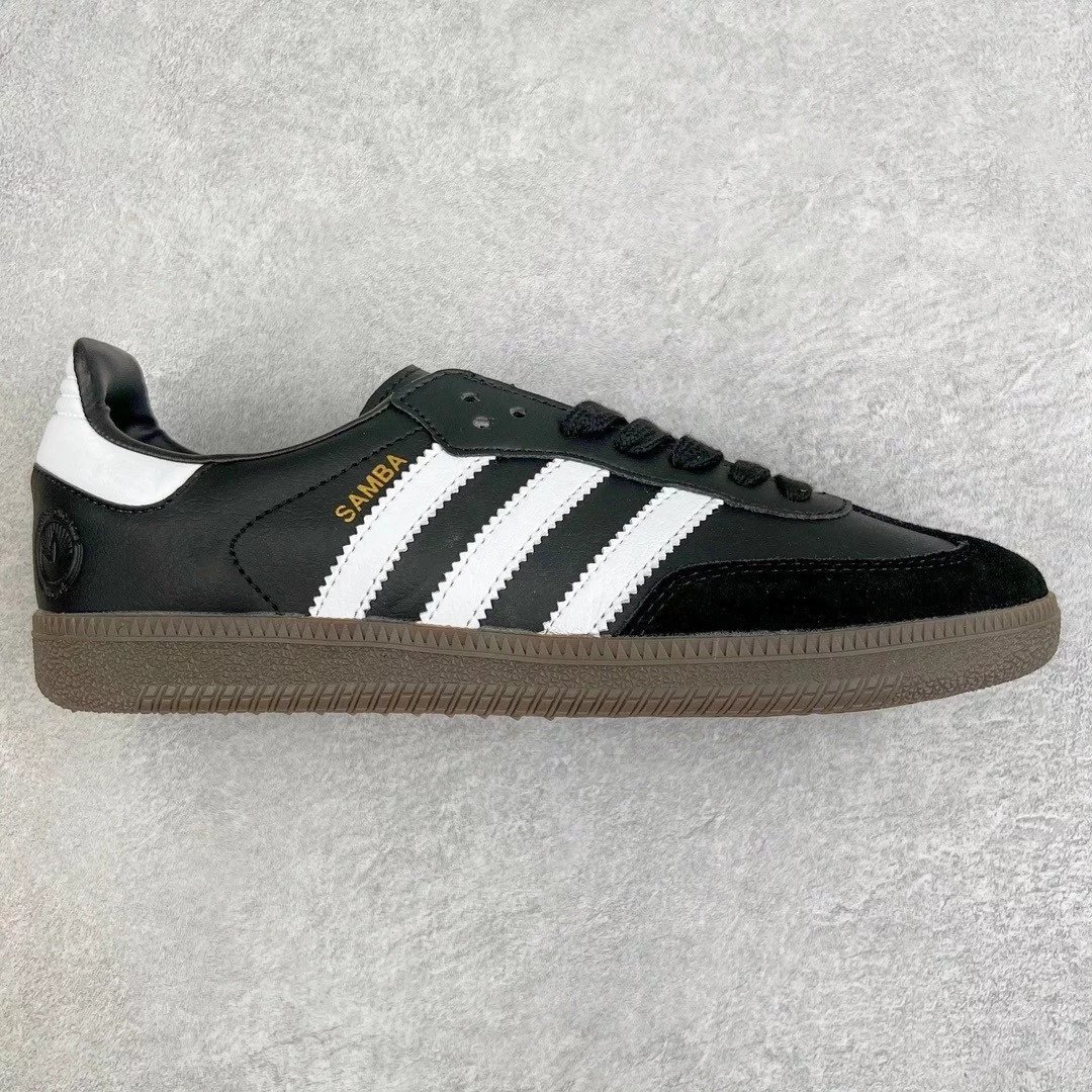 Adidas Sneakers Samba — Black steel stamp