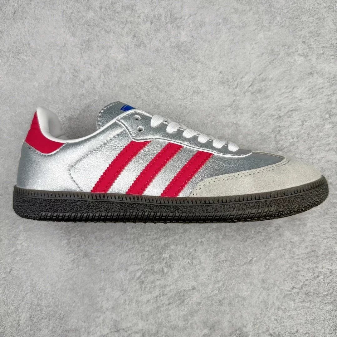 Adidas Sneakers Samba — Silver Red