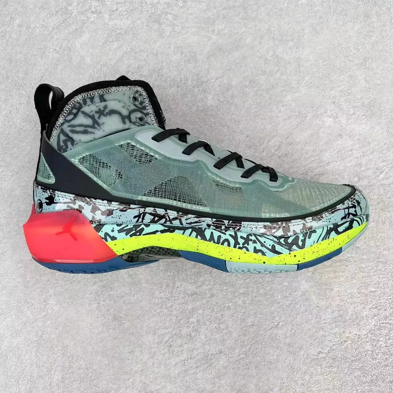 Jordan Sneakers Air XXXVII basketball shoes — Green