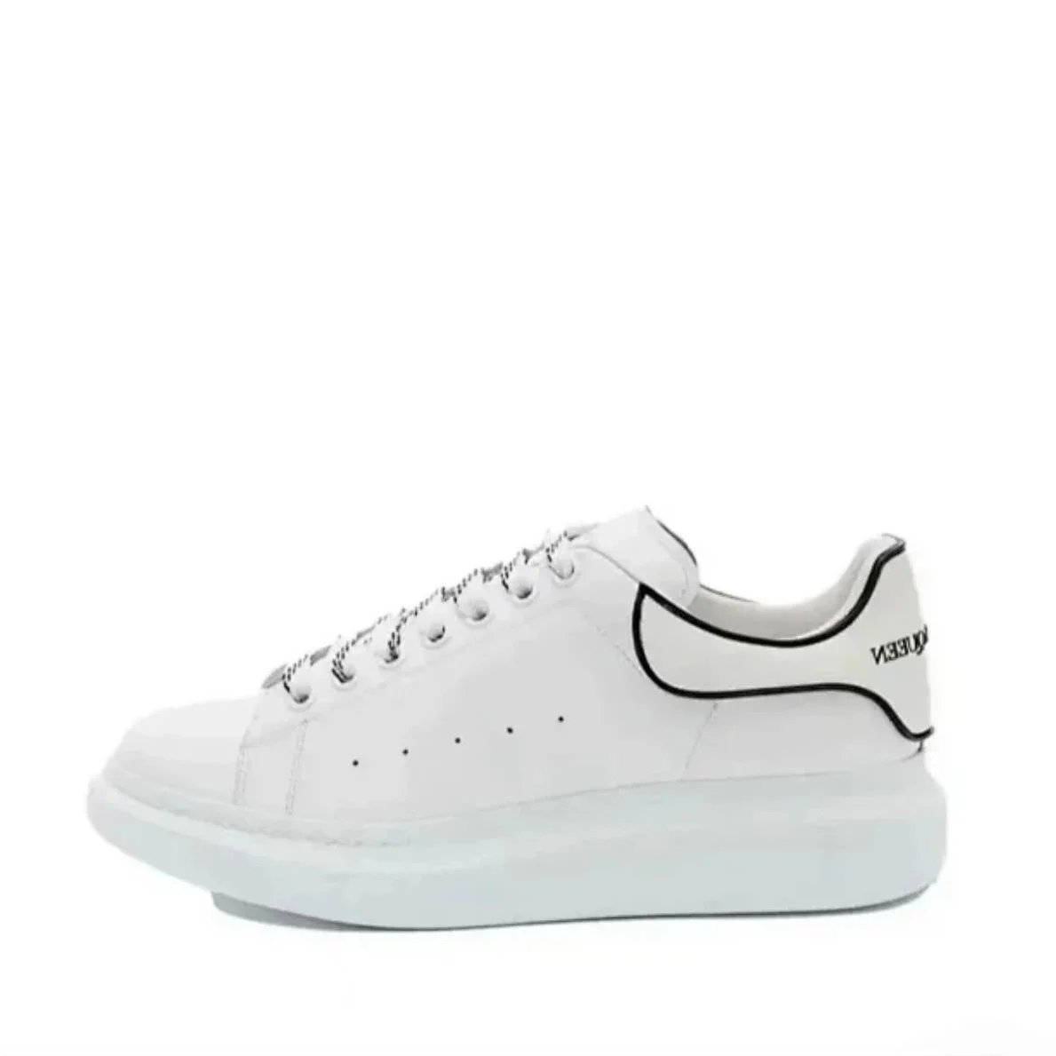 Unbranded Sneakers Chunky platform lace-up — white 625156 WHXMT 9074