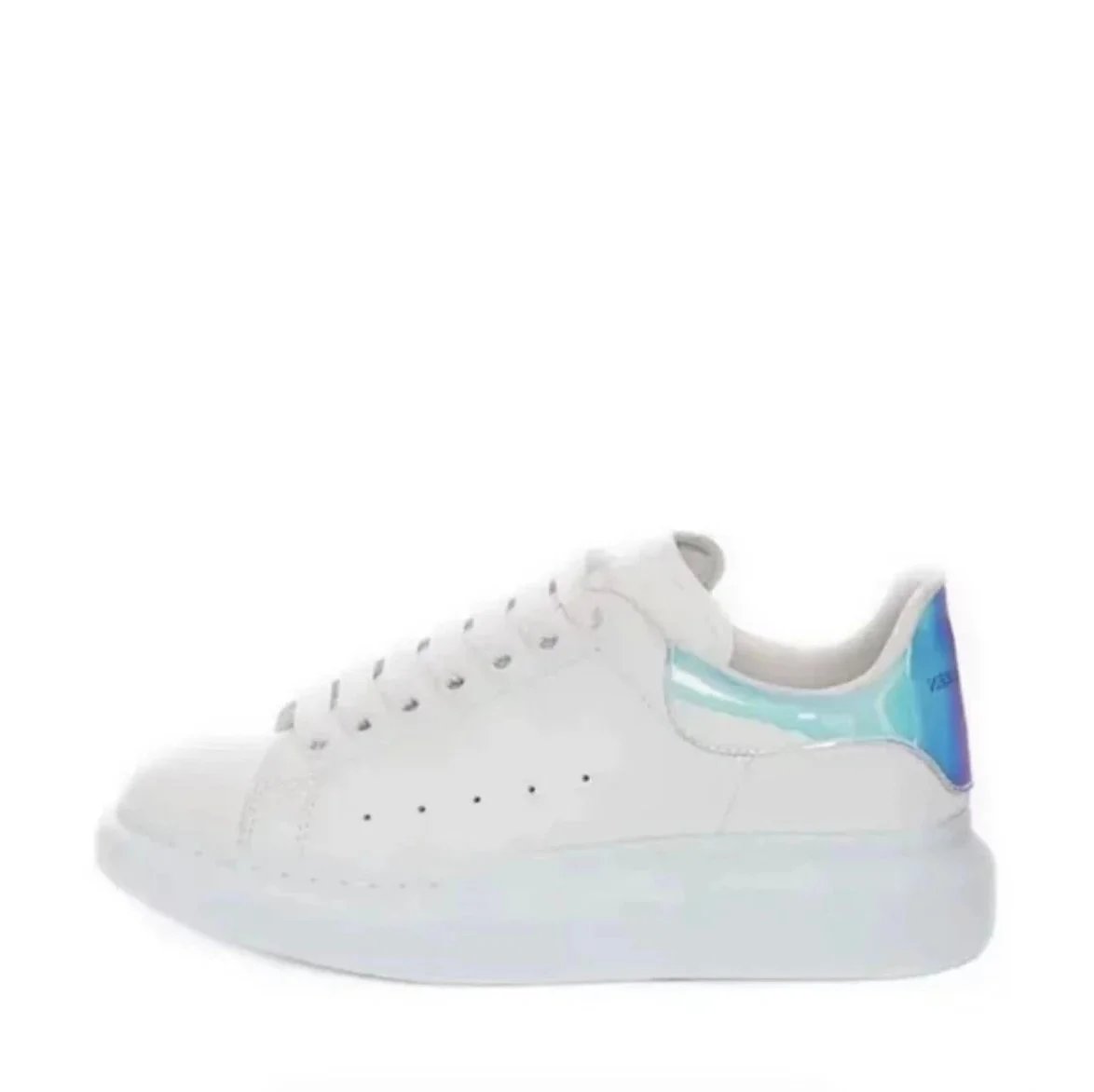 Unbranded Sneakers Chunky platform lace-up — White laser 561580 WHVI 59375