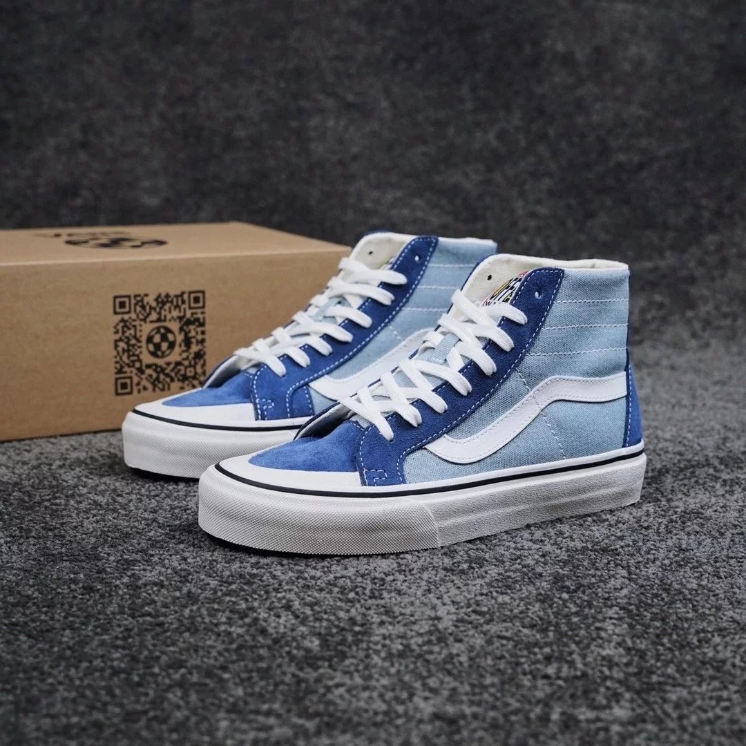 Vans Sneakers SK8-Hi deconstructed lightning-stitch high-top — Blue