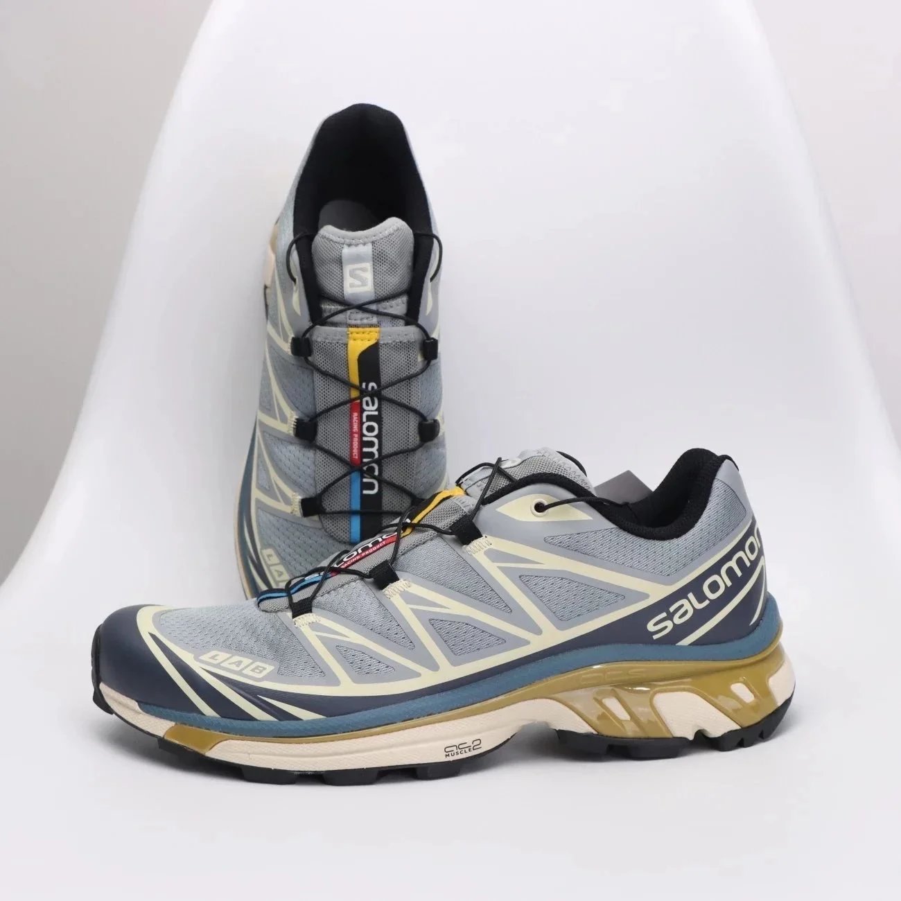 Salomon XT-6 / ACS Muscle 2 — Battlefield Gray