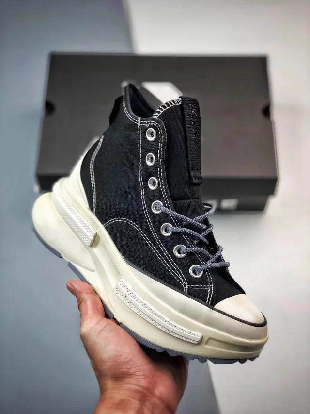 Unbranded Sneakers High-top canvas platform product detail image 1
