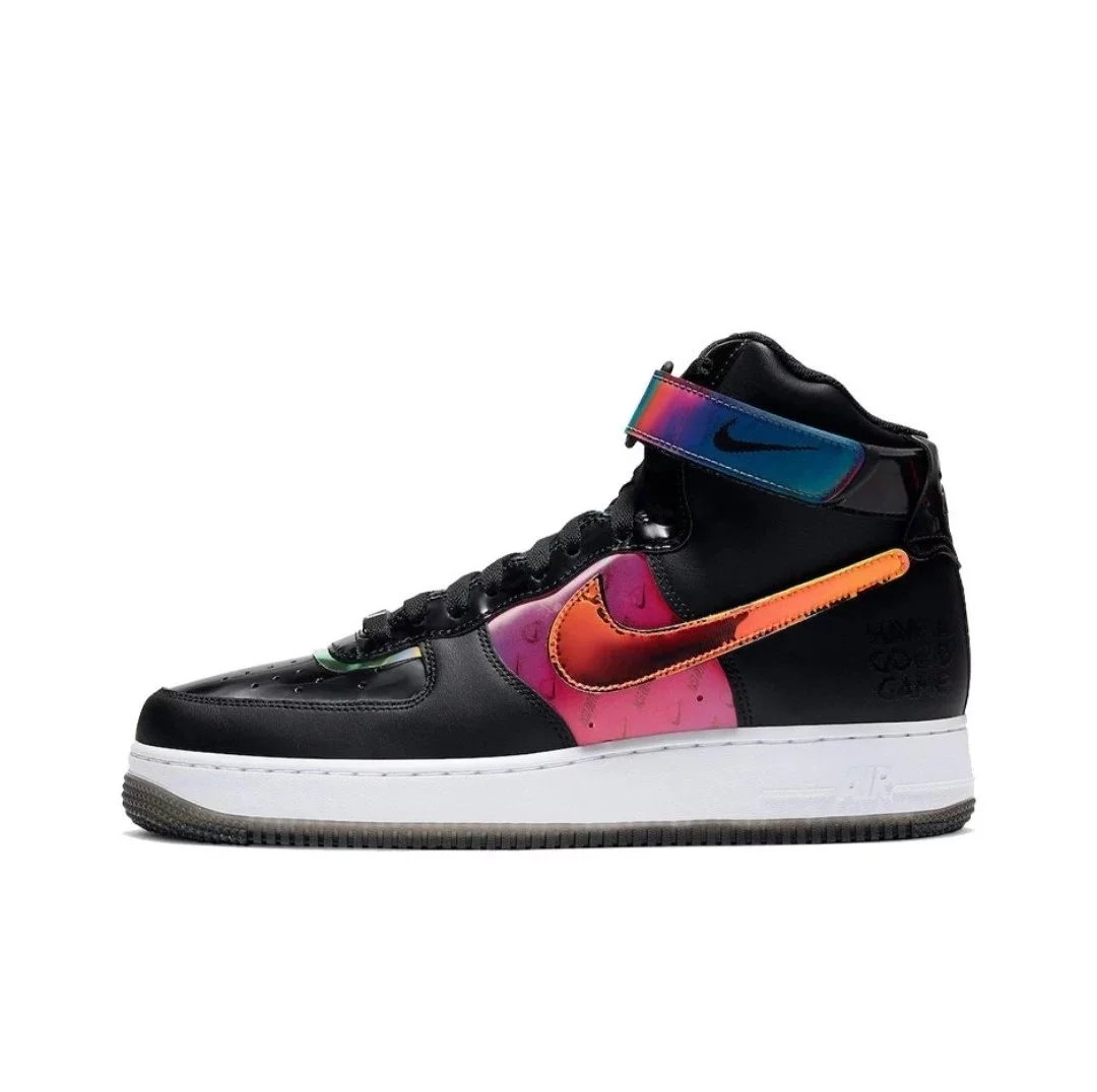 Nike Sneakers Air Force 1 High — Hero League Black Orange DC 0831-101