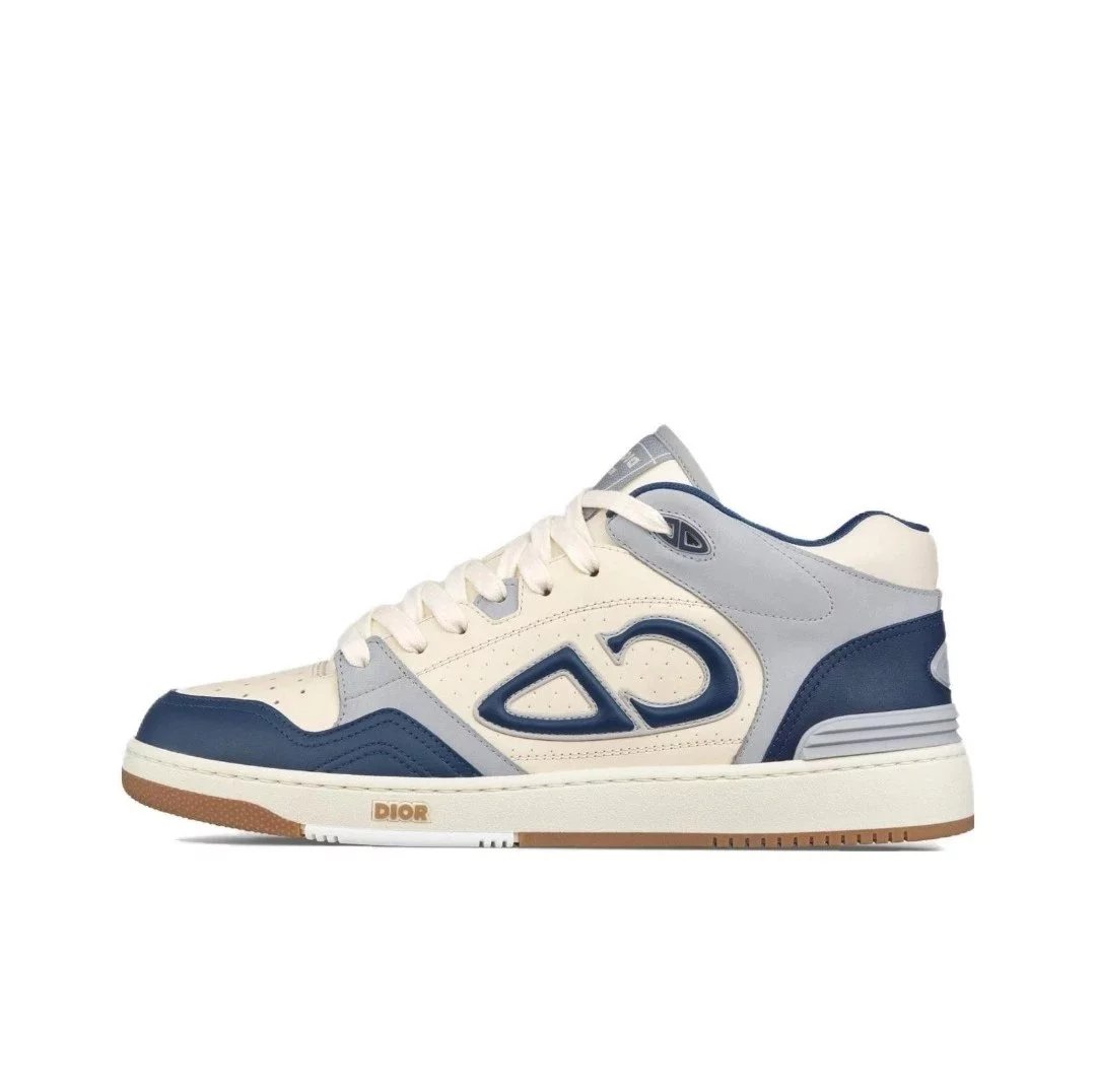 Dior Sneakers B57 high-top — Blue and white 3 SH141ZXT_H 561