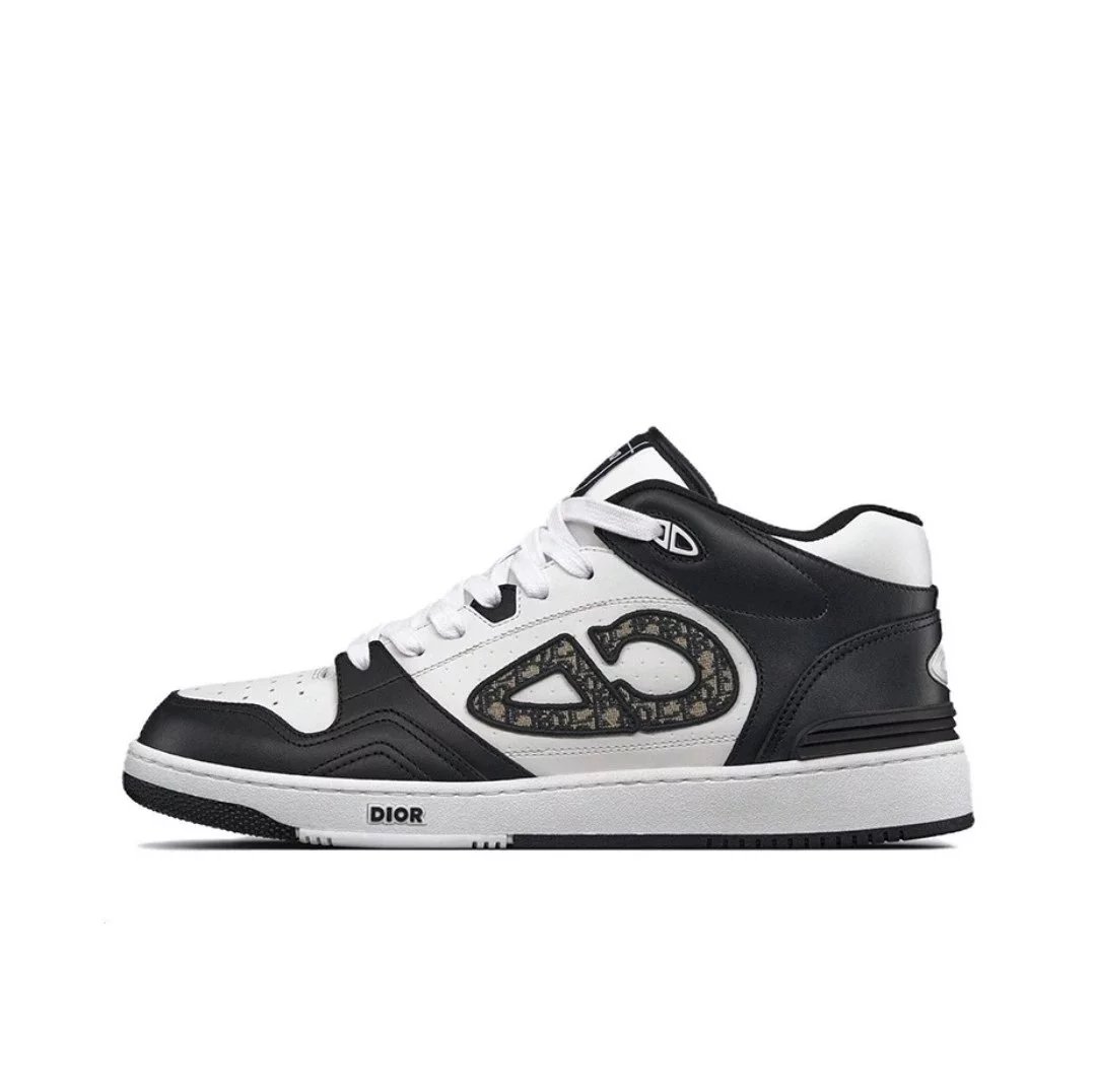 Dior Sneakers B57 high-top — Black and white 3 SH141ZXU_H 960