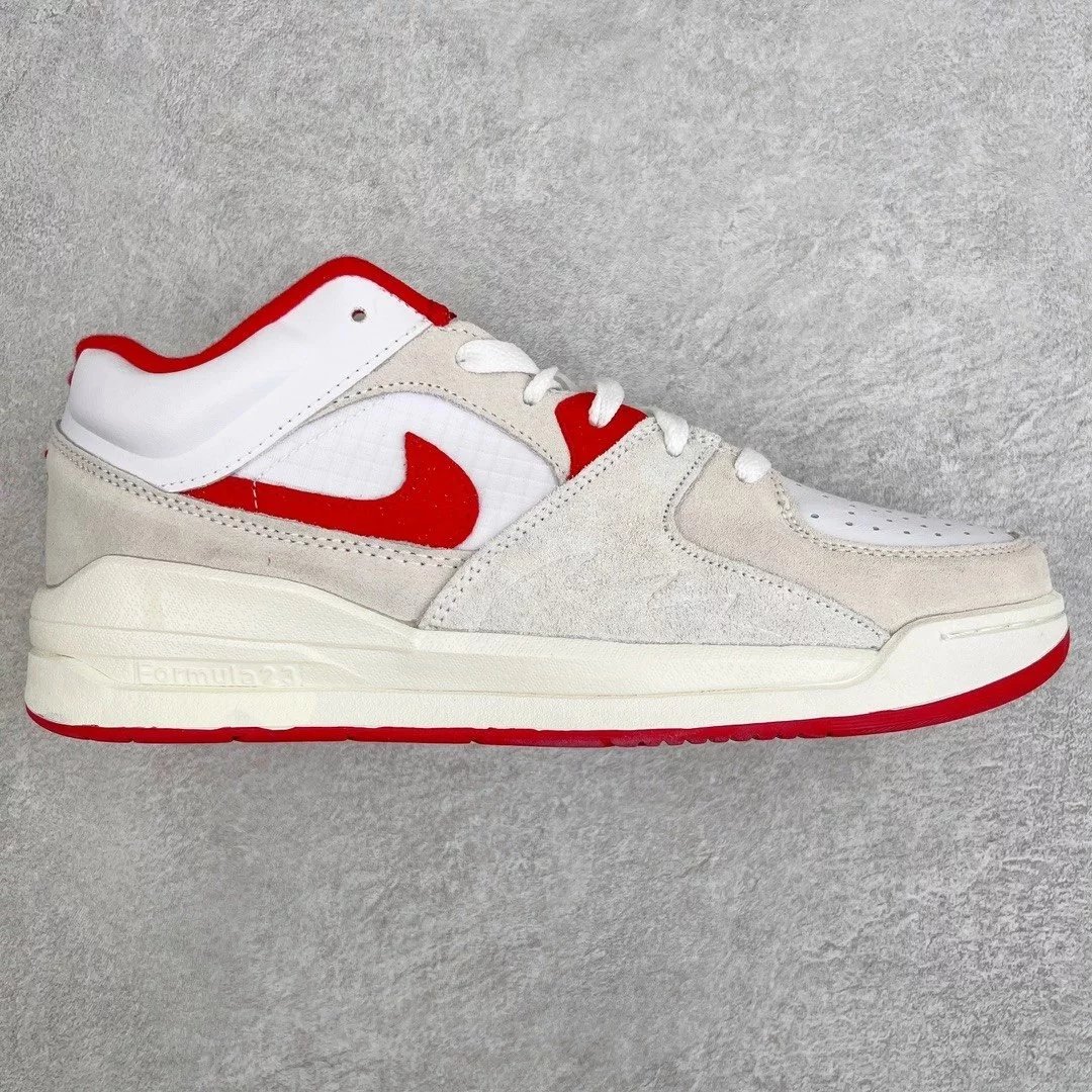 Nike Sneakers Jordan Stadium 90 — White and red