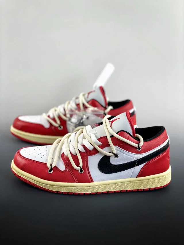Nike Sneakers Air Jordan 1 Low Deconstruction Custom product detail image 1