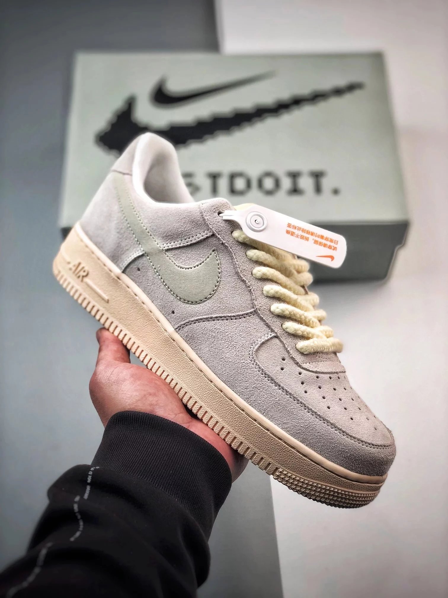 Nike Sneakers Air Force 1 Low — Pale pink
