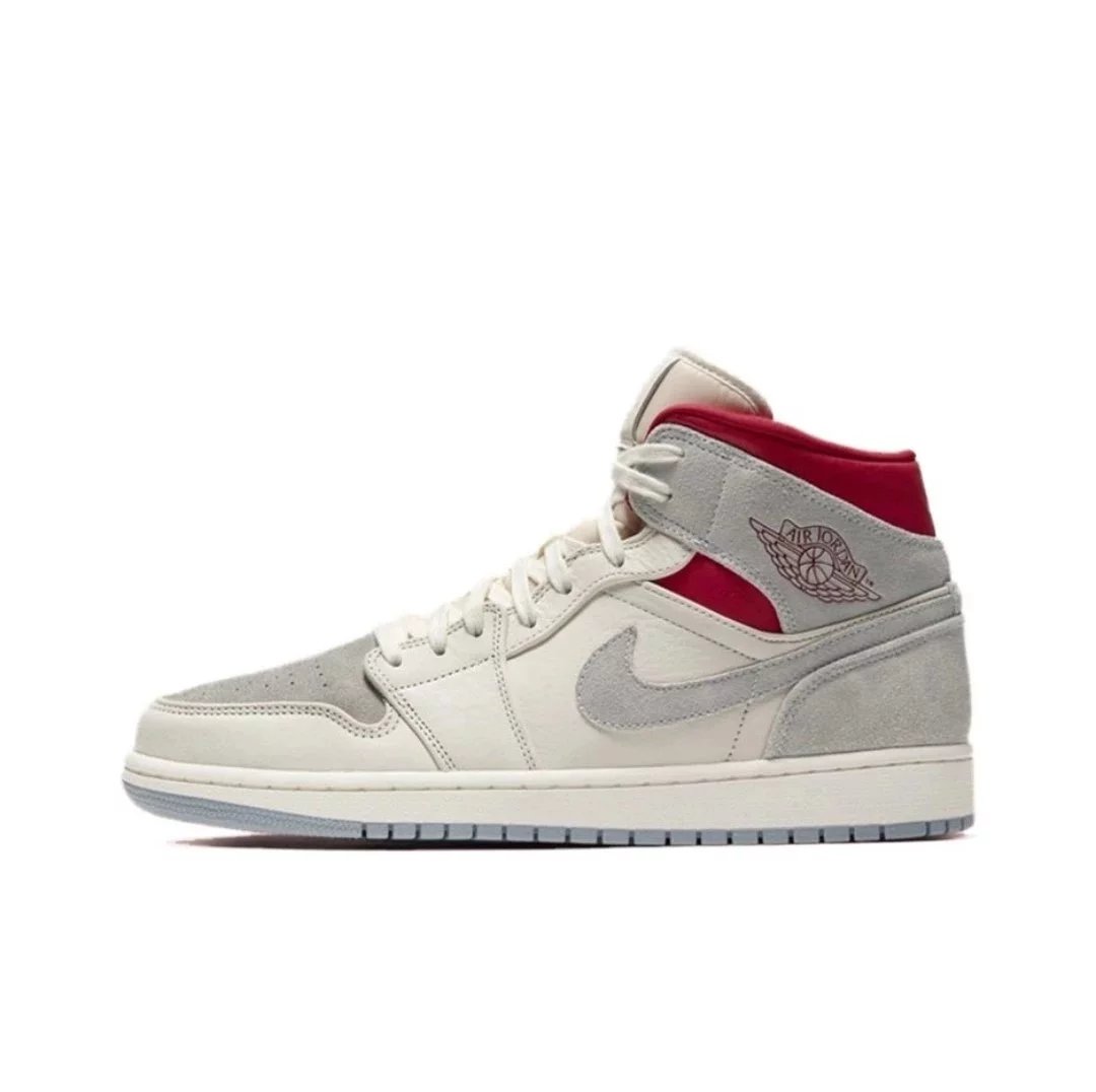 Nike Sneakers Air Jordan 1 Mid — Red gray CT 3443-100
