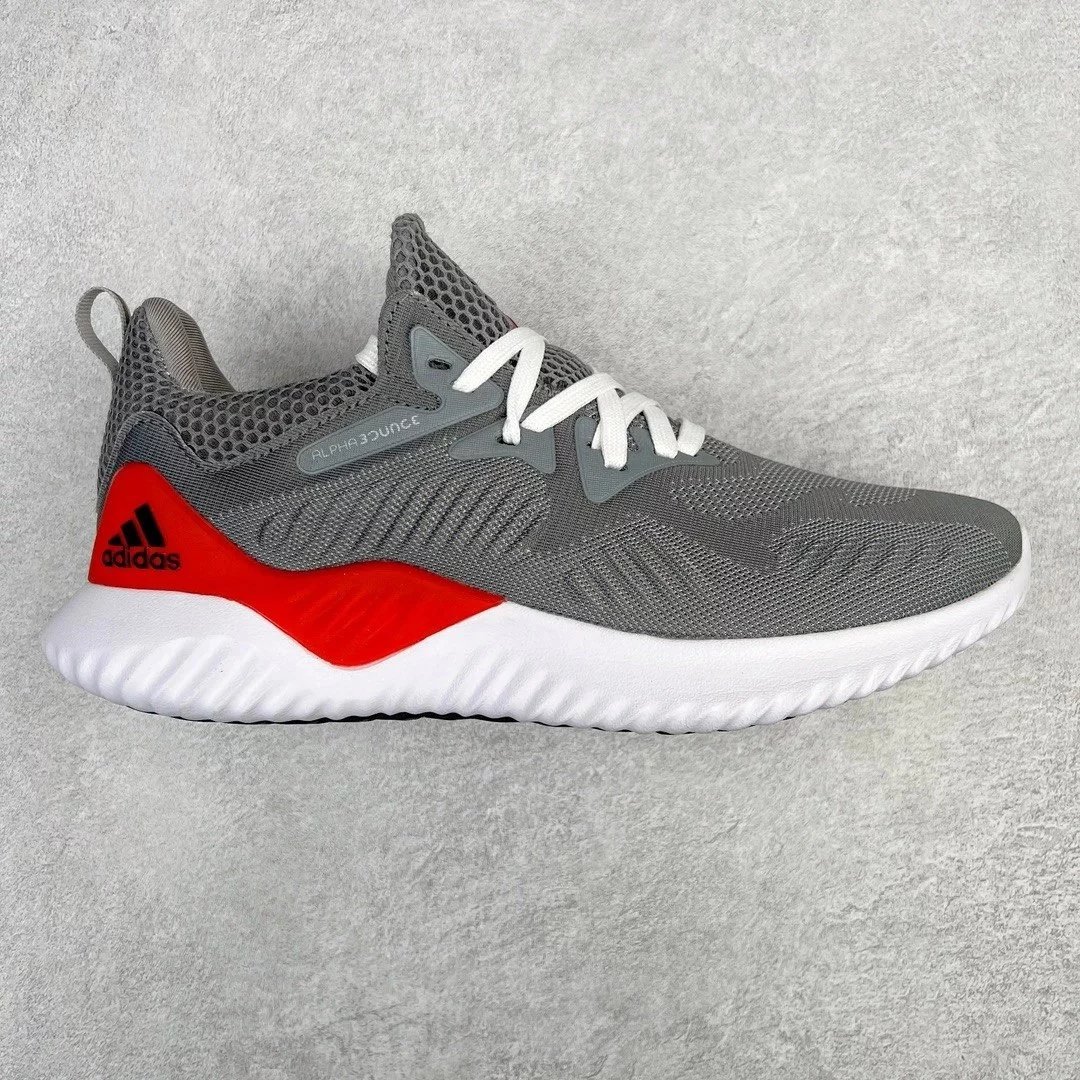 Adidas Sneakers Alphabounce — Gray Red