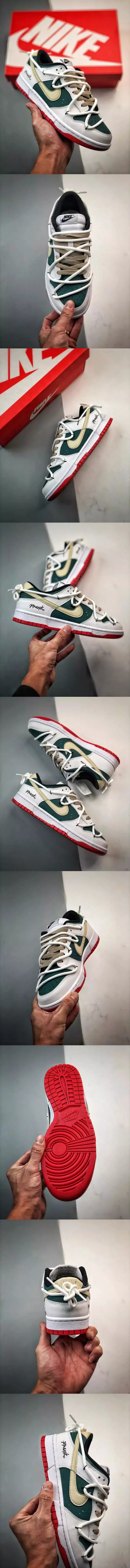 Nike Sneakers Dunk Low custom deconstructed product detail image 4