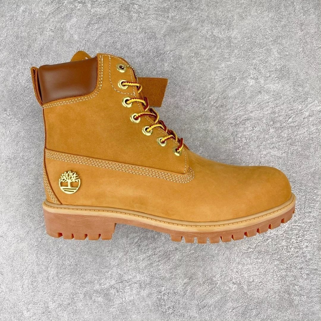 Timberland Boots Lace-Up Ankle with Lug Soles — Khaki