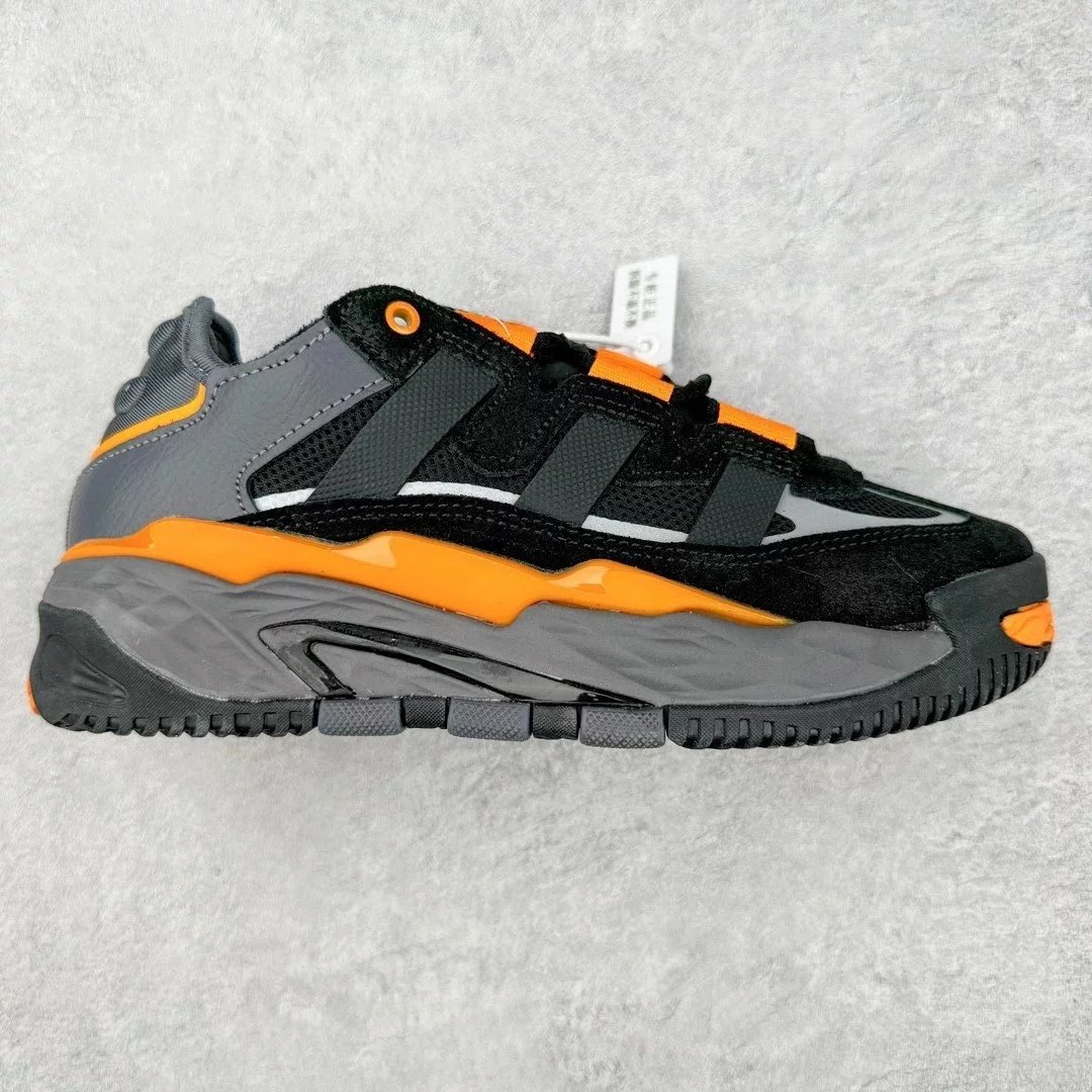 Adidas Sneakers Niteball — Black and yellow