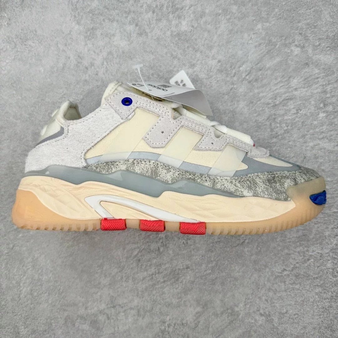 Adidas Sneakers Niteball — gray pattern