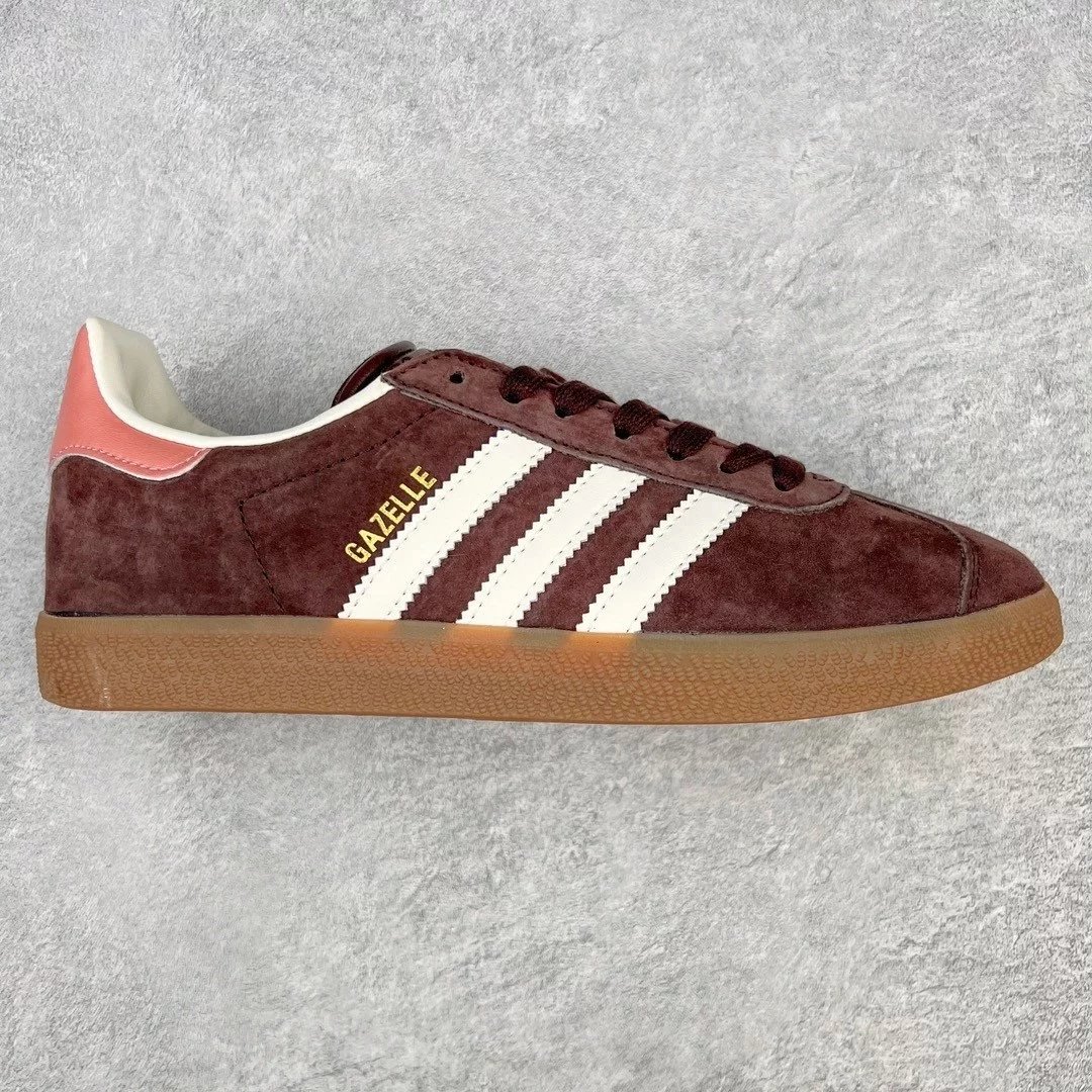 Adidas Sneakers Bermuda three-stripe low-top — Dark brown