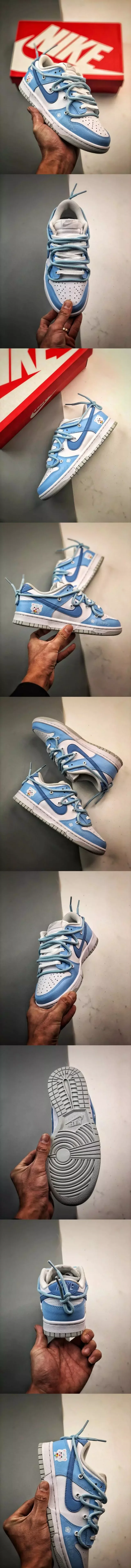 Nike Sneakers Dunk Low custom deconstructed product detail image 2