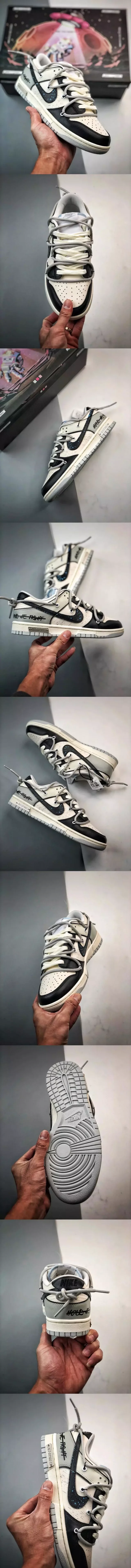 Nike Sneakers Dunk Low custom deconstructed product detail image 3