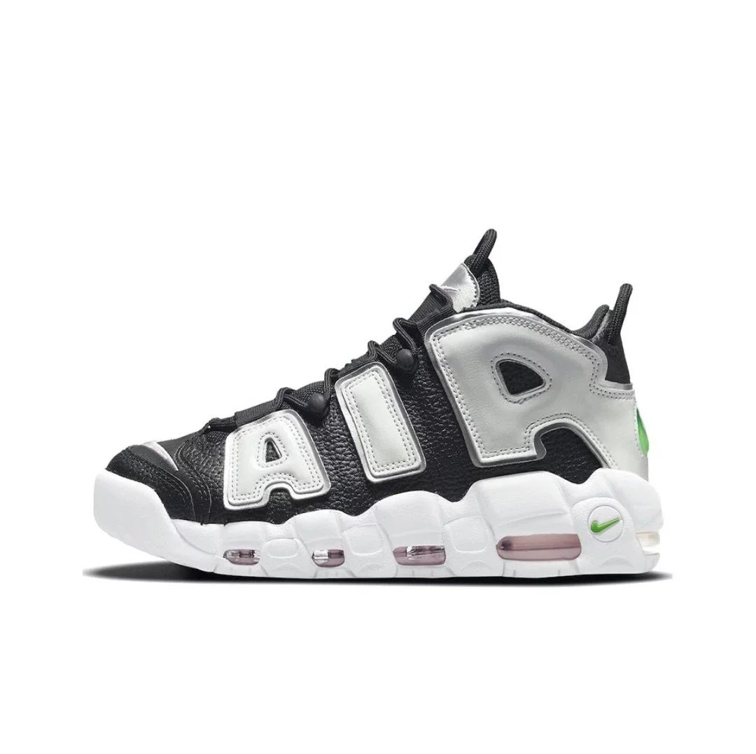 Nike Sneakers Air More Uptempo — Black, silver, and white DN 8008-001