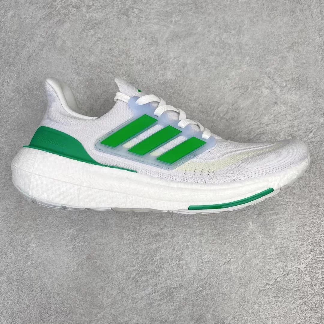 Adidas Sneakers Ultraboost Light — White and green
