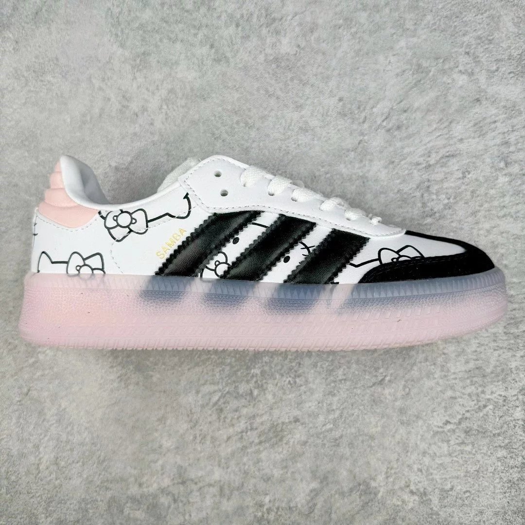 Adidas Sneakers Samba Platform — white powder black