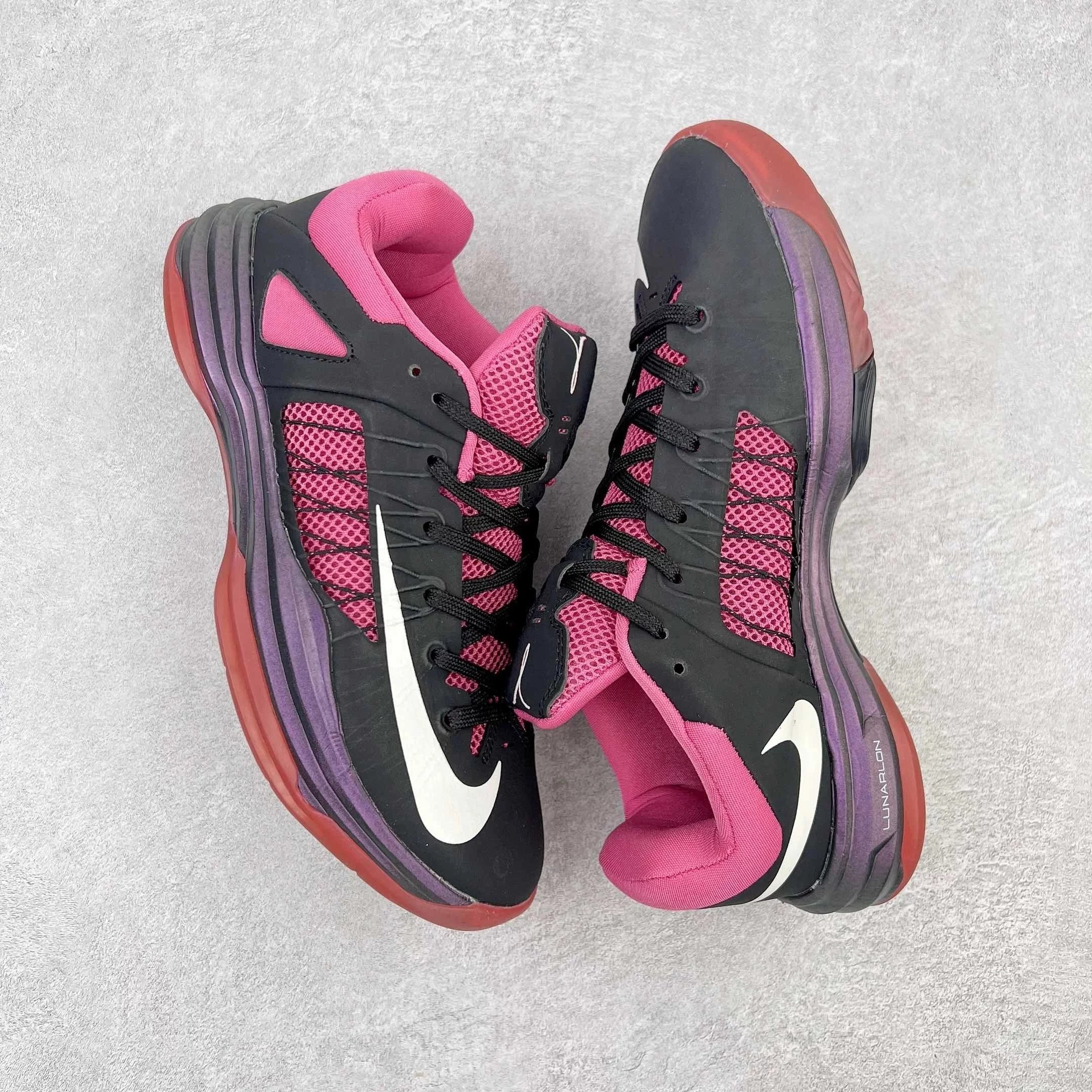 Nike Sneakers Lunar Hyperdunk 2012 basketball shoes — Black powder