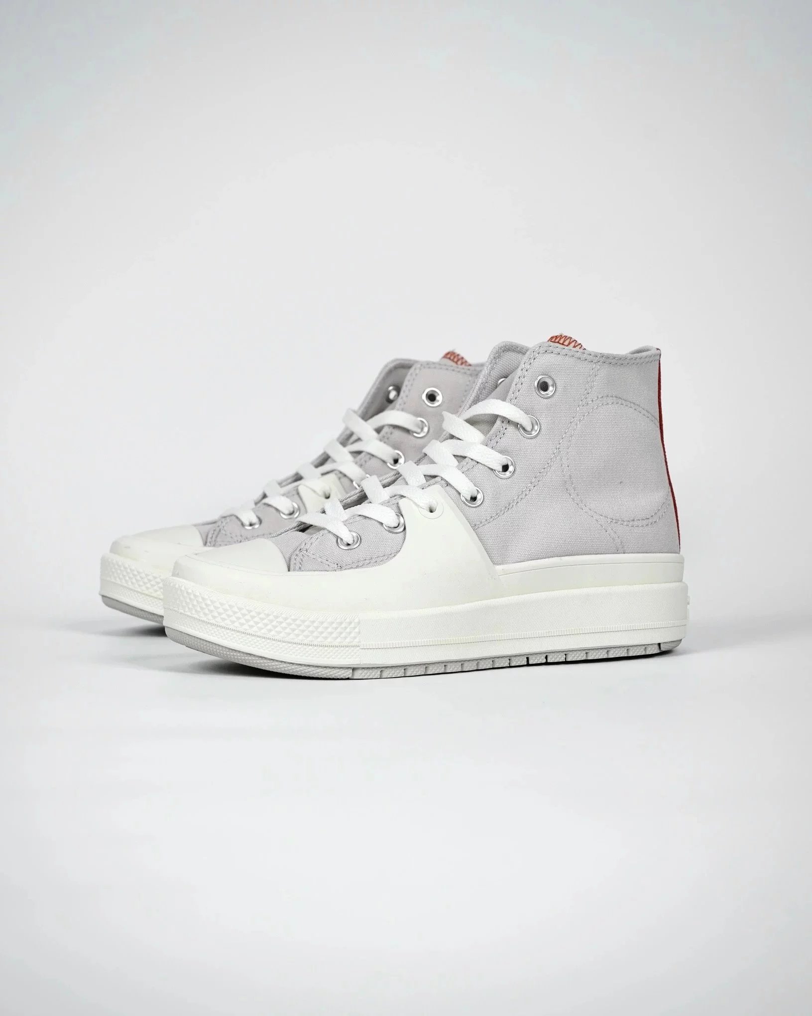 Converse Sneakers High-Top Platform Canvas — Light color