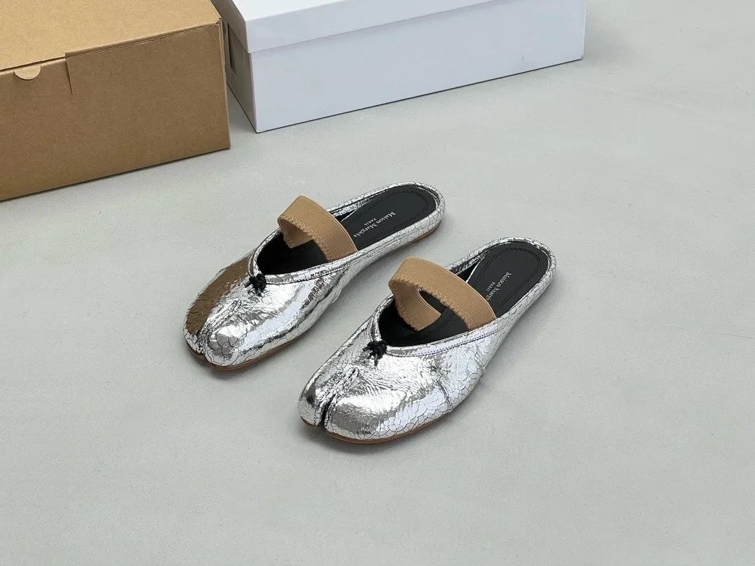 Maison Margiela Leather Shoes Tabi split-toe ballet flats image 8