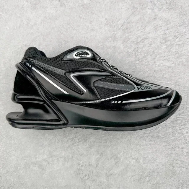 Fendi Sneakers Low-Top Mesh with Sculptural Heel Cage product detail image 1