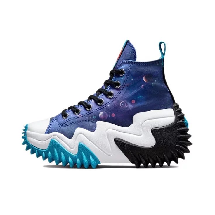 Converse Sneakers Run Star Motion high-top platform — Starry Blue