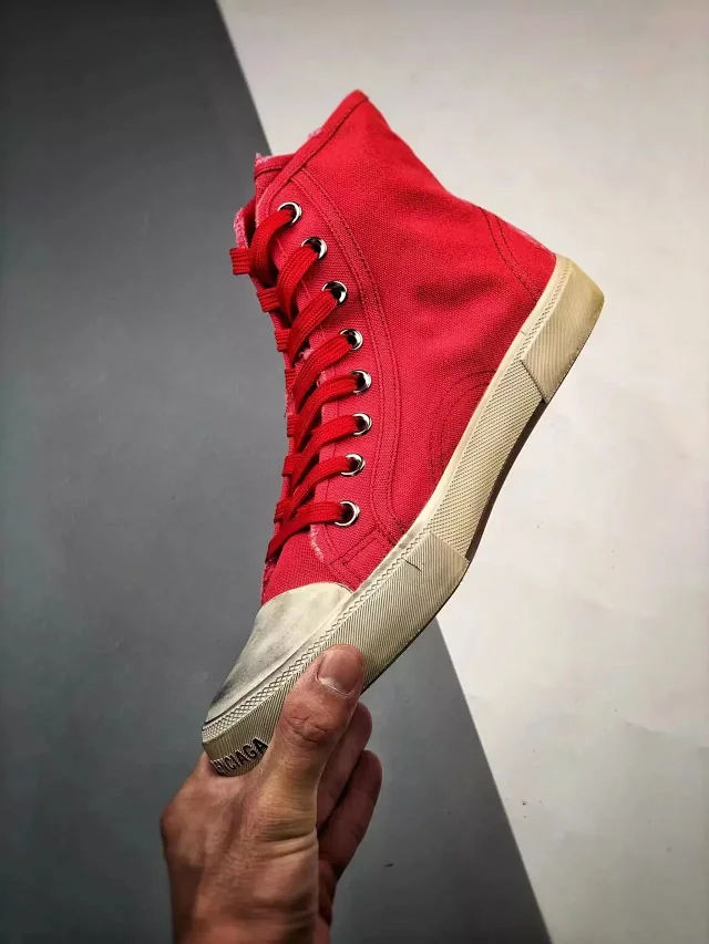 Unbranded Sneakers Distressed Denim Lace-Up product detail image 6