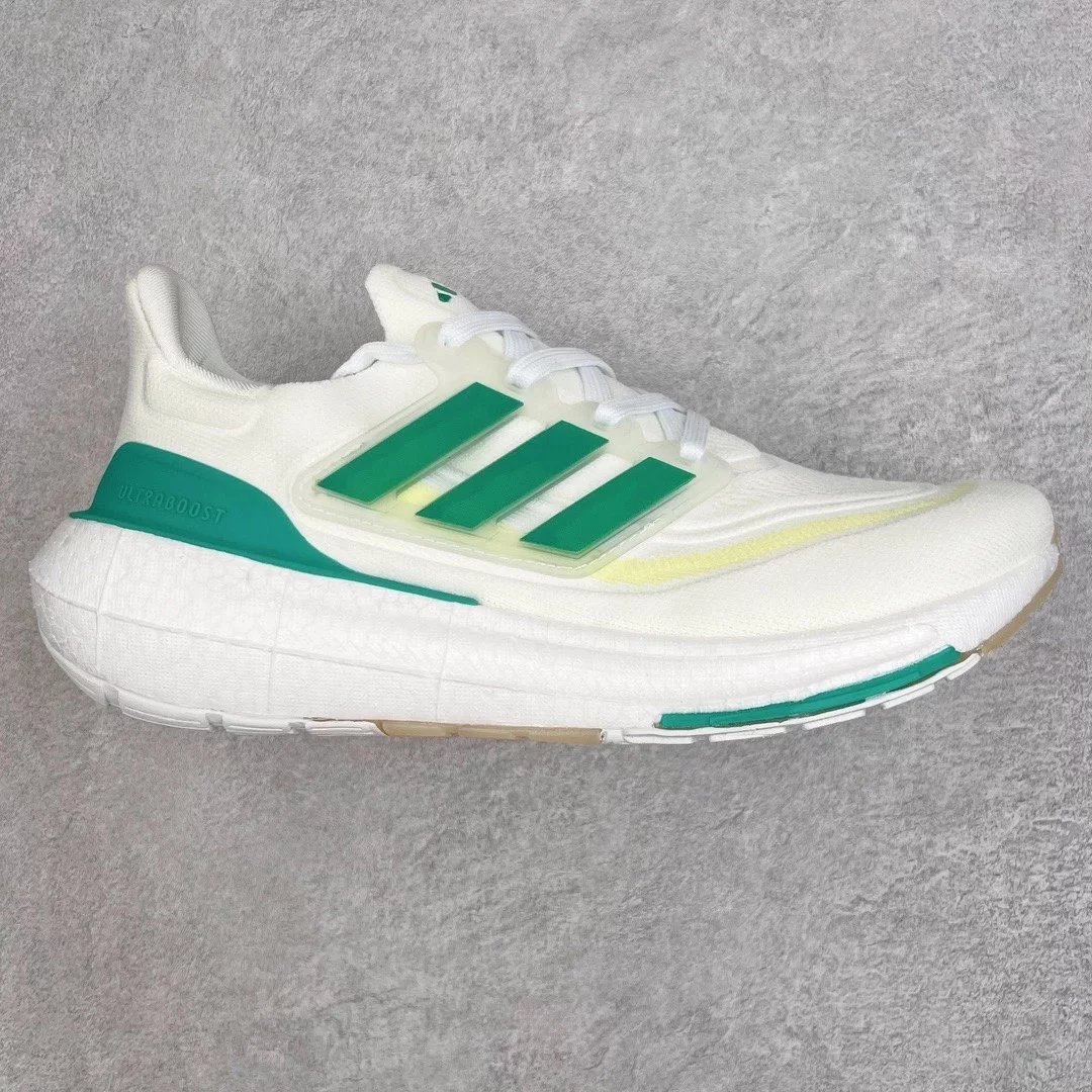 Adidas Sneakers Ultraboost Light — White, green, and blue
