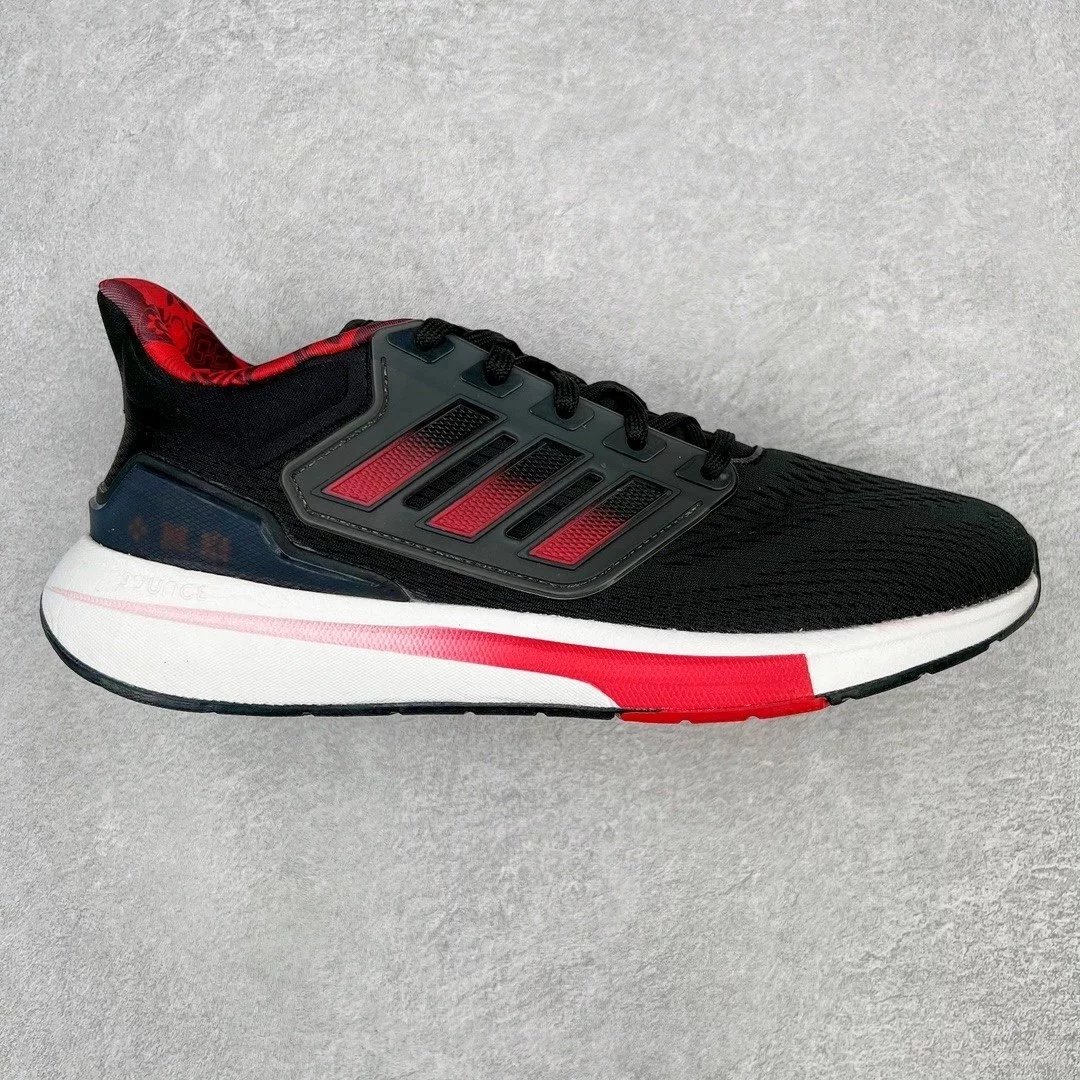 Adidas Sneakers EQ21 Run — Black and red 1