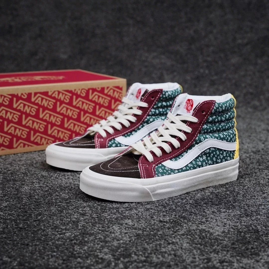 Vans Sneakers SK8-Hi deconstructed lightning-stitch high-top — Tiny Flower