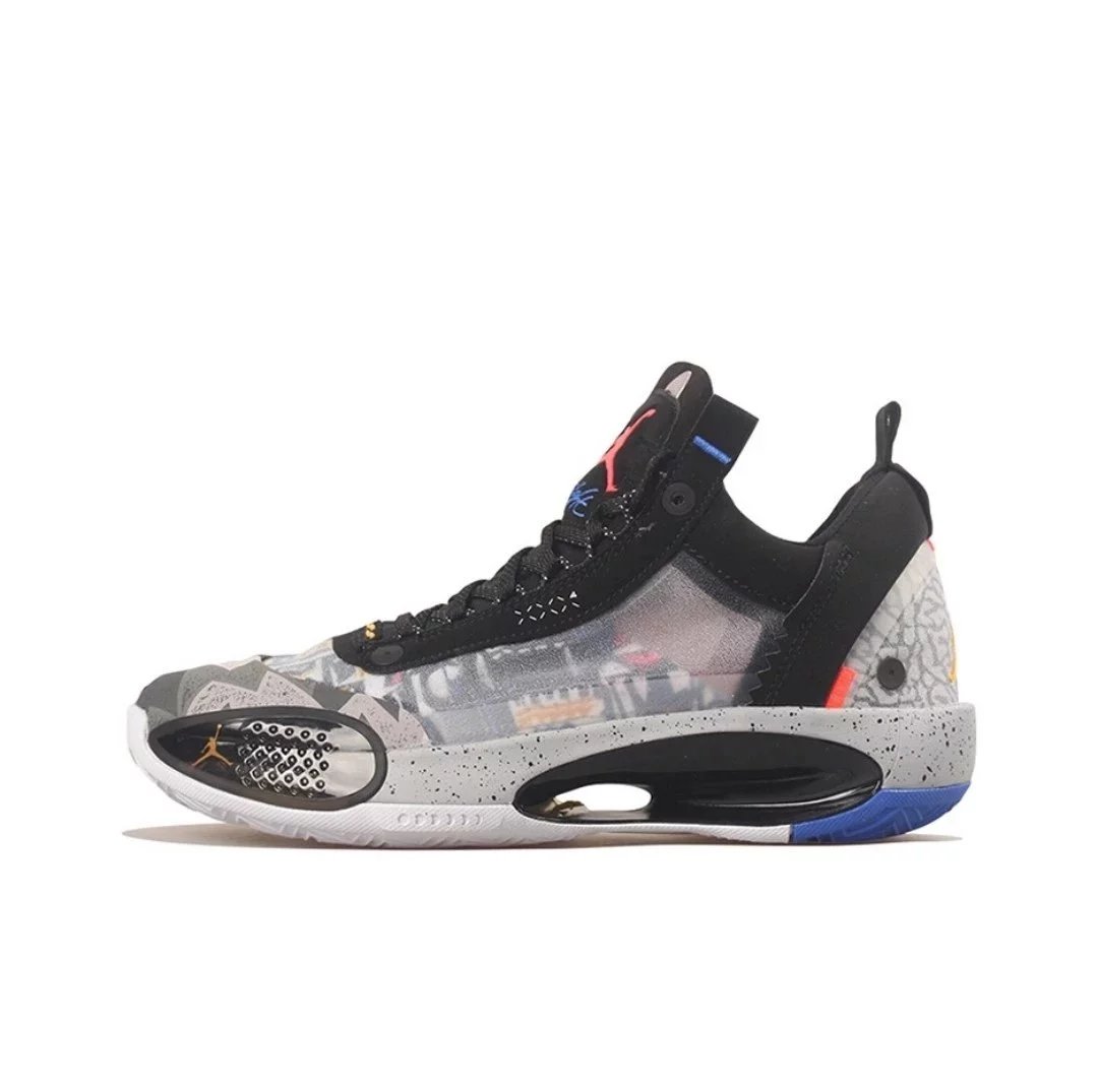 Jordan Sneakers Air XXXIV Basketball Shoes — Graffiti CZ 7746-008