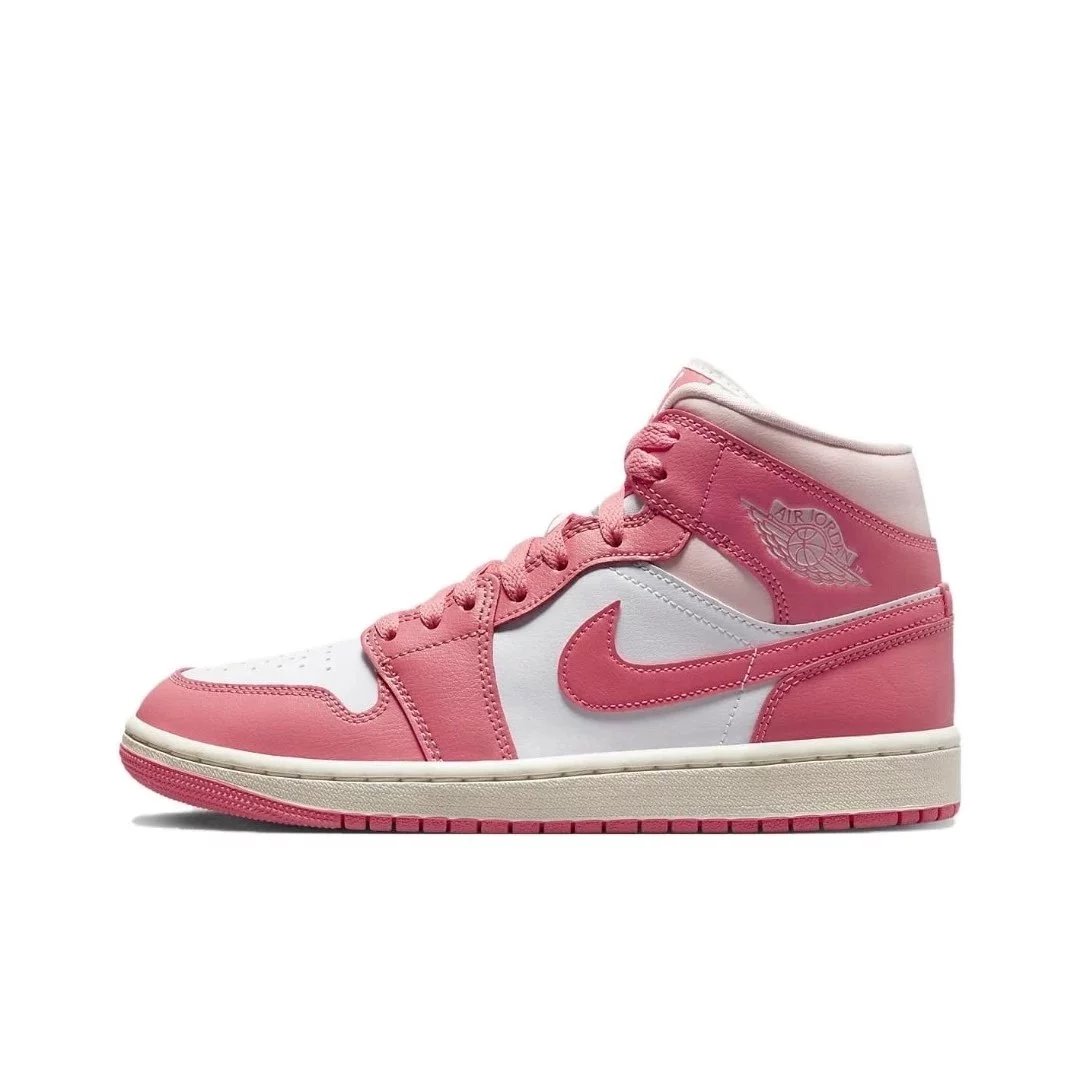 Nike Sneakers Air Jordan 1 Mid — Strawberry cream BQ 6472-186