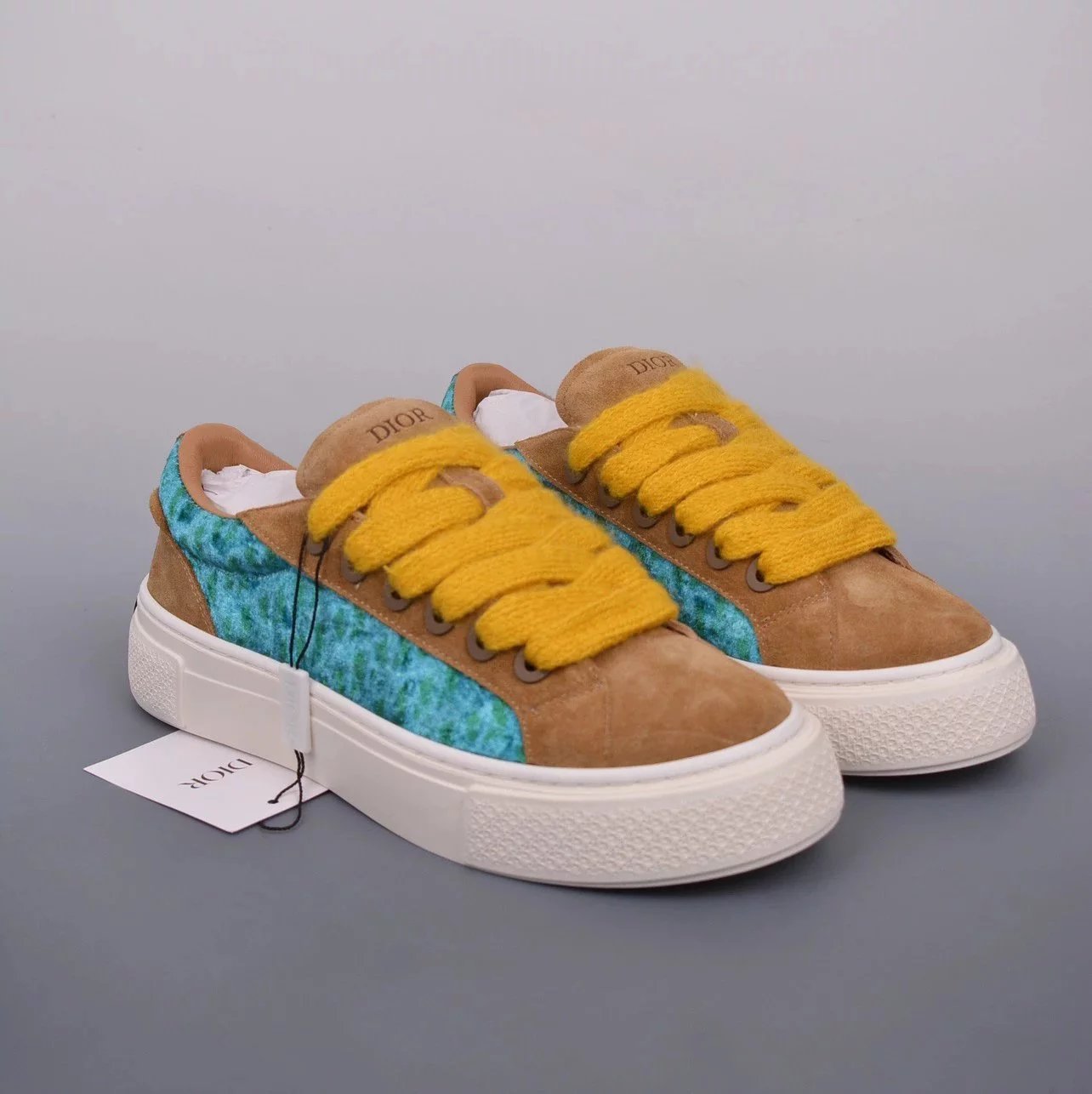 Dior Sneakers B33 Low-Top — Brownish green