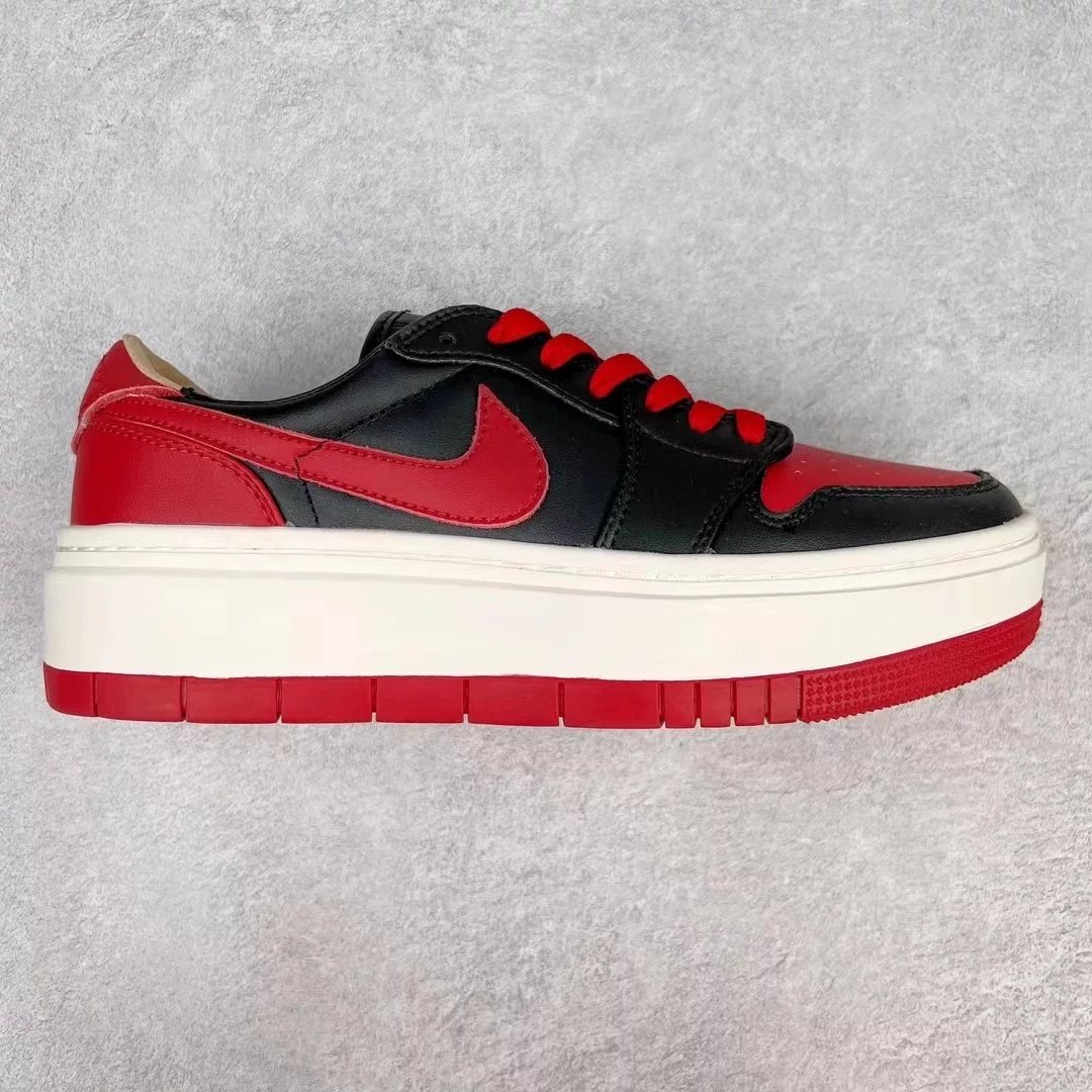 Nike Sneakers Air Jordan 1 Elevate Low SE platform — Black and red