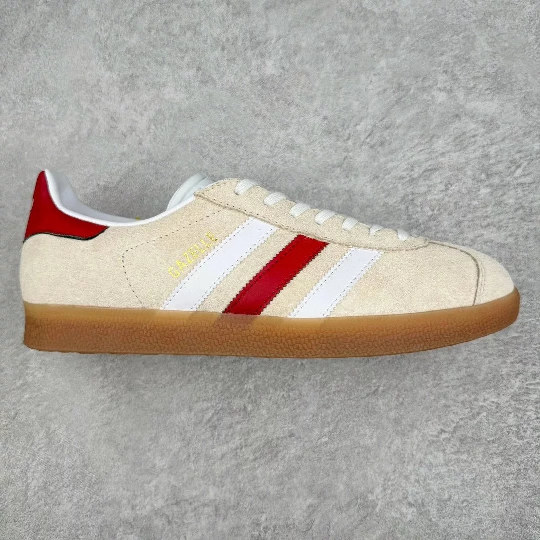Adidas Sneakers Gazelle — Gray Red