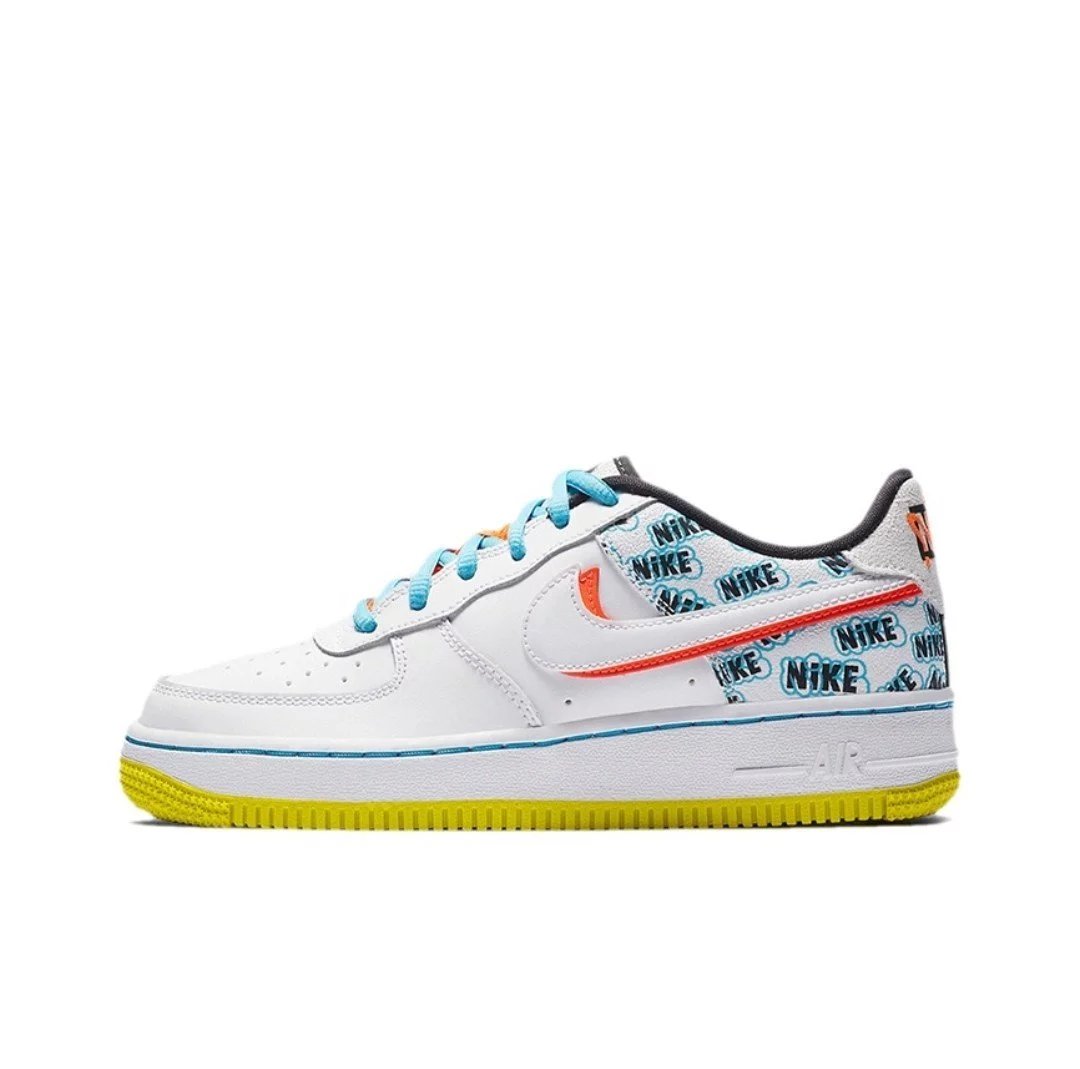 Nike Sneakers Air Force 1 Low — White yellow