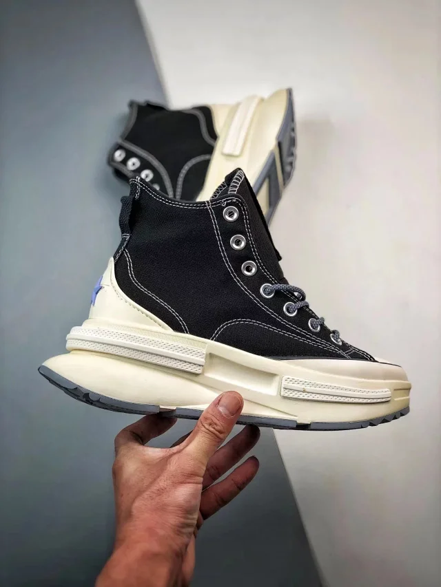 Unbranded Sneakers High-top canvas platform product detail image 4