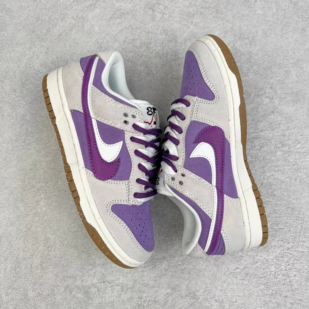 Nike Sneakers Dunk Low SE 85 Double Hook Deconstruction — Lavender