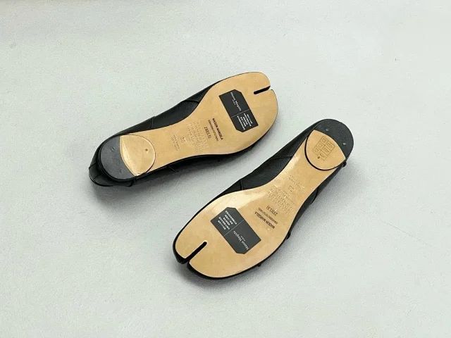 Maison Margiela Leather Shoes Tabi split-toe ballet flats product detail image 7
