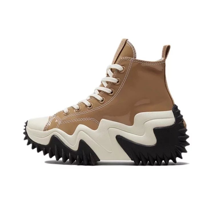 Converse Sneakers Run Star Motion high-top platform — Milk tea color