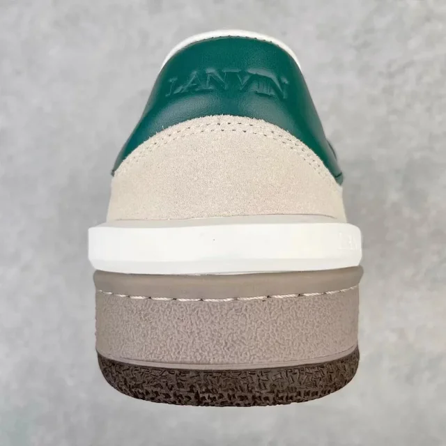 Lanvin Sneakers High-top lace-up with contrast side panels product detail image 7