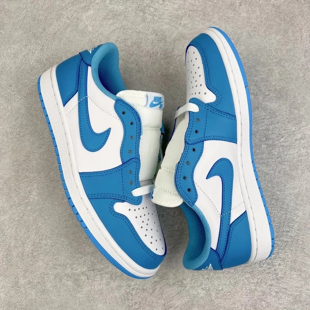 Nike Sneakers Air Jordan 1 Low — Joint North Carolina Blue