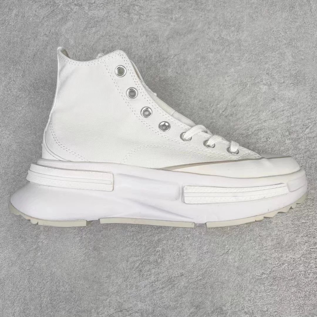 Unbranded Sneakers High-top canvas platform — white