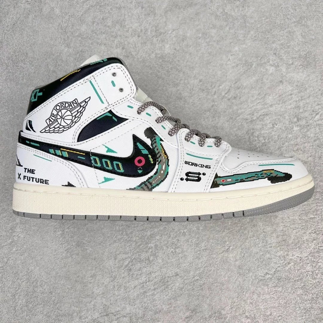 Jordan Sneakers Air 1 Mid — video game limited